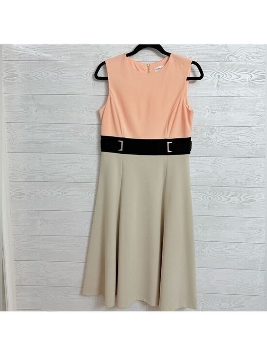 Calvin Klein Dresses & Skirts - Calvin Klein Women’s Tri-Color Sleeveless Dress. Size 4